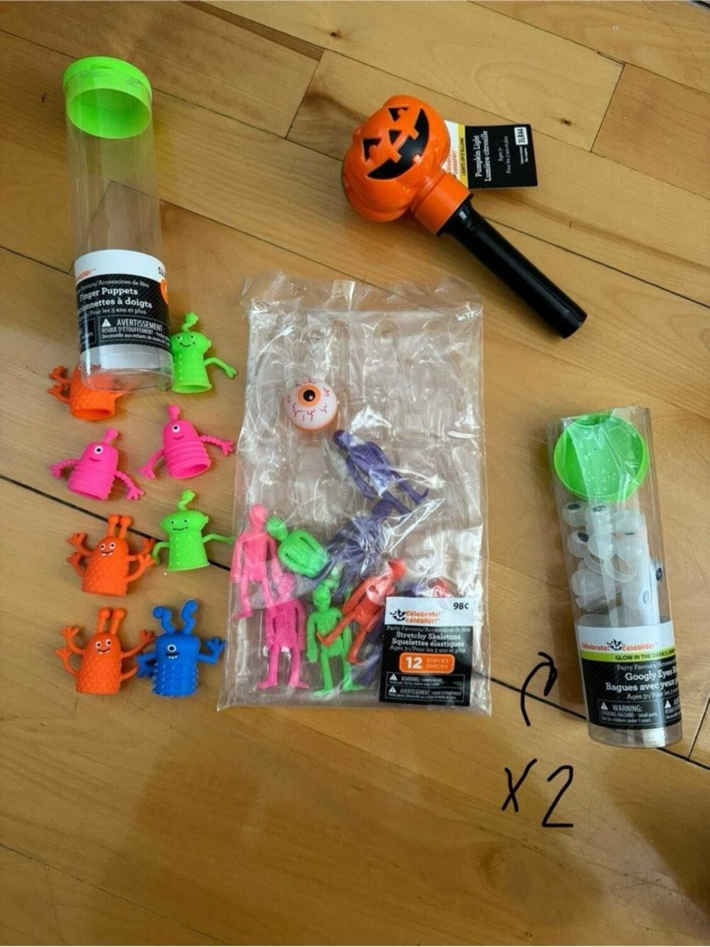 Halloween Party Toy Mix/Party favours/squishy toys